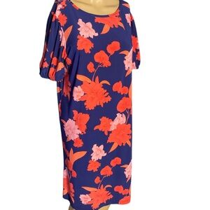 • Tori Richard Honolulu Floral Print
Shift Dress Size S